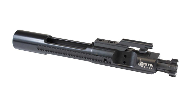 223 Black Nitride Bolt Carrier Group with Mil-Spec dimensions, black nitride finish.