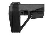 SB Tactical SBA5 AR Pistol Stabilizing Brace in black, 5-position adjustable, with QD sling socket.