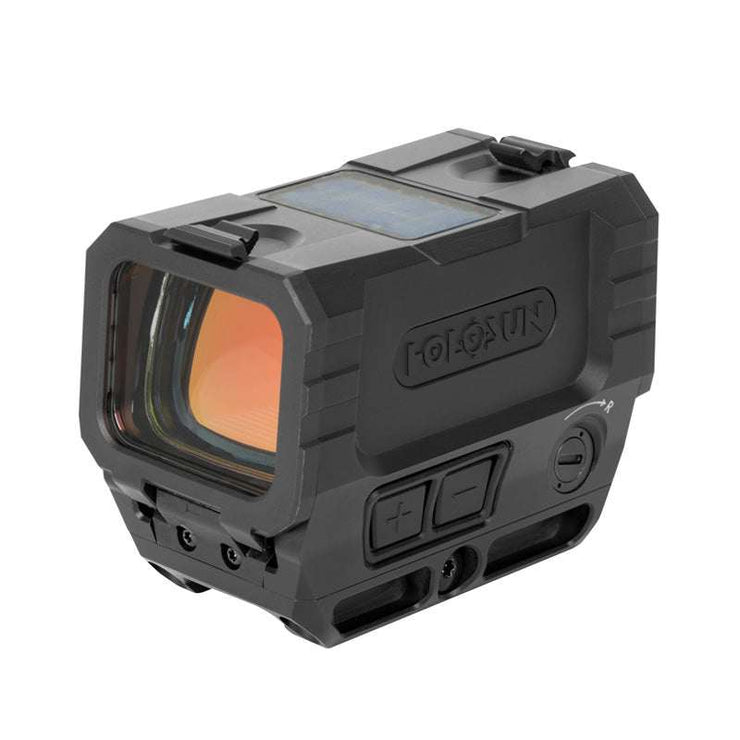 Ronin AEMS Max GR optic with black anodized finish and large objective lens.