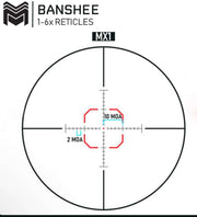 Banshee 1-6x24 LPVO Rifle Scope