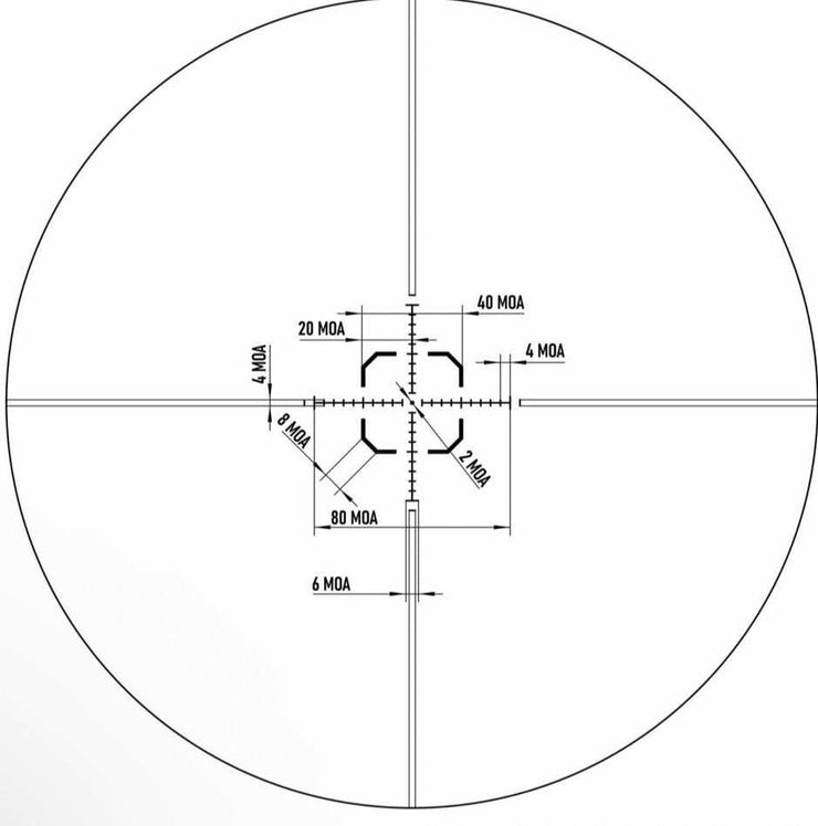 Spectre 1-8x28 SFP LPVO Rifle Scope