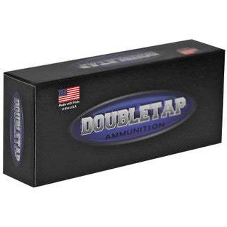 Doubletap 300 Blackout Ammunition box with 220 Grain Hollow Point Boat Tail, 20 Rounds.