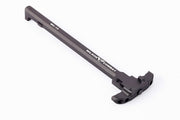 Ambidextrous AR-15 charging handle, Wilson Combat, small size, ergonomic design, black anodized aluminum.