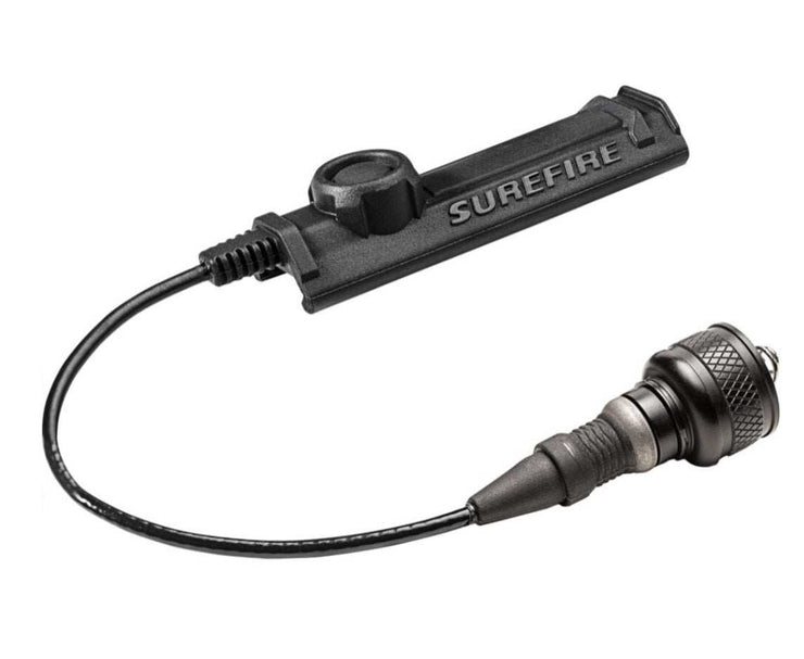 UE-SR07 Scout Light Remote Switch for WeaponLights, black with pressure pad and click switch.