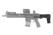 HBPDW lightweight, adjustable stock with ambidextrous sling socket for AR platforms.