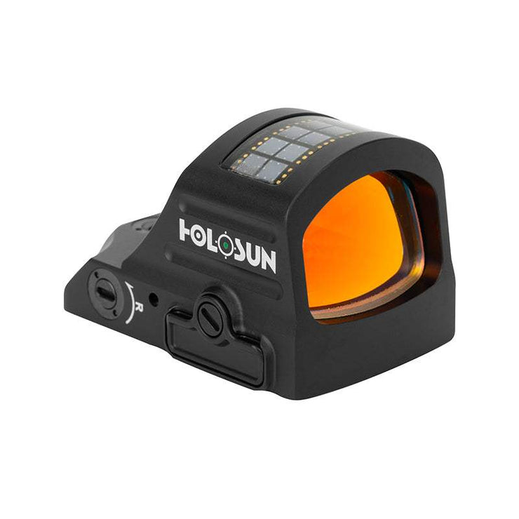 HE407C-GR X2 open reflex optical sight with solar failsafe and green LED.