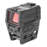 AEMS Green optic sight with durable black anodized aluminum housing.