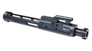 LOW Mass Black Nitride Bolt Carrier Group for AR15/M4 rifles, high performance, lightweight design.